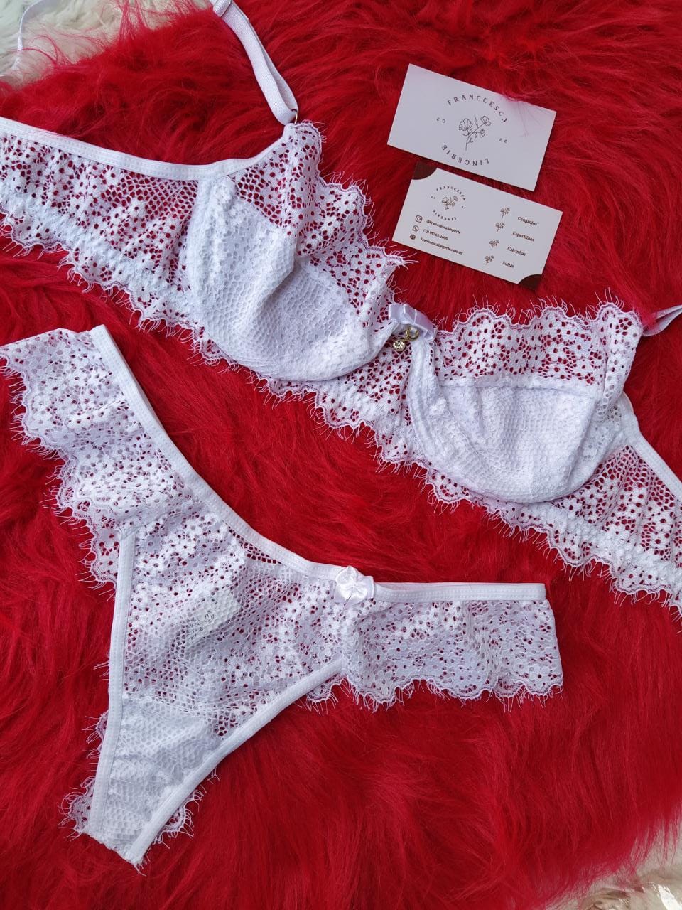 Conjunto Franccesca s/ bojo Branco